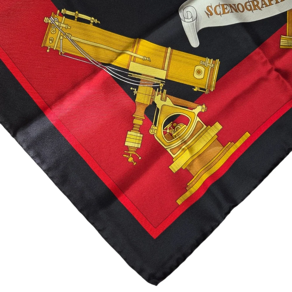Gucci Vintage Zodiac Silk Scarf Carré 34" Astrology Made in Italy - Picture 11 of 16